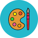 paleta de color icon