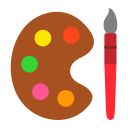 paleta de color icon