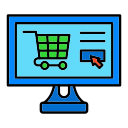 comércio eletrônico icon