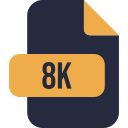 8k icon