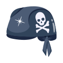 sombrero pirata icon