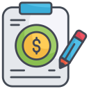 plan financiero icon