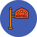 signo de hotel icon