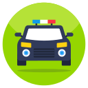 coche de policía icon