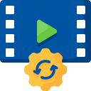 procesamiento de video icon