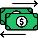 flujo de dinero icon