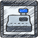 caja registradora icon