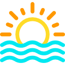 puesta de sol icon