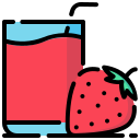 jugo de fresa icon