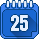 número 25 icon