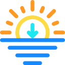 puesta de sol icon