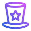 sombrero de mago icon