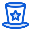 sombrero de mago icon