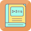 libro de matemáticas icon