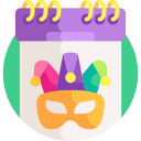 mardi gras icon