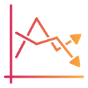 gráfico de linea icon