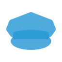 gorra de policía icon