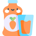 jugo de zanahoria icon