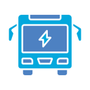 Autobús eléctrico icon