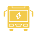 Autobús eléctrico icon