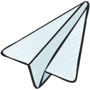 avión de papel icon