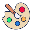 tablero de paleta icon