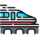 tren de alta velocidad icon