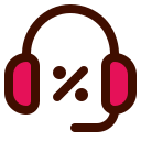 micrófono de auriculares icon