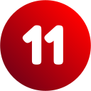 número 11 icon