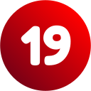 número 19 icon