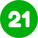 número 21 icon