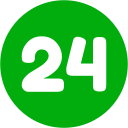 número 24 icon