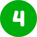 número 4 icon