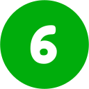 número 6 icon