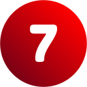 numero 7 icon