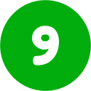 número 9 icon
