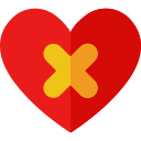 corazón herido icon