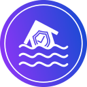 casa inundada icon