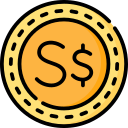 dolar de singapur icon