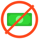 sin dinero icon