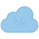 codificación en la nube icon