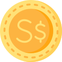 dolar de singapur icon