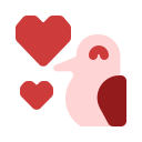 pájaro del amor