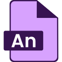 adobe animado icon