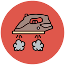 Plancha de vapor icon