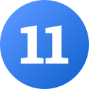 número 11 icon