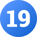 número 19 icon