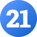 número 21 icon