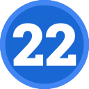 número 22