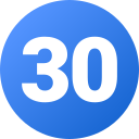 número 30 icon